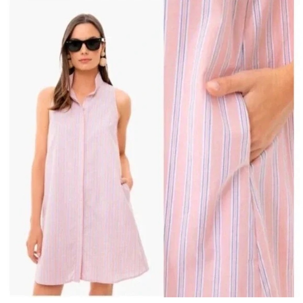 Tuckernuck Pink Striped Mini Dress